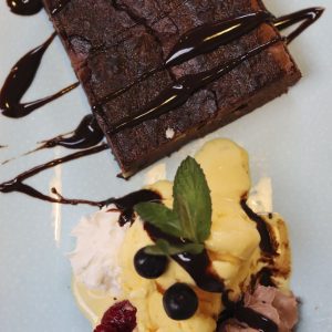 La Buona Pizza - Brownie con Helado